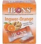 IBONS Ingwer Orange Box Kaubonbons 60 g