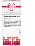 HEPAR SULFURIS C 1000 Globuli 10 g