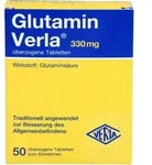 GLUTAMIN VERLA &uuml;berzogene Tabletten 50 St.