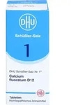 BIOCHEMIE DHU 1 Calcium fluoratum D 12 Tabletten 80 St.