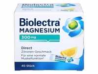 BIOLECTRA Magnesium 300 mg Direct Zitrone Sticks 40 St.