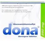DONA 250 mg &uuml;berzogene Tabletten 100 St.
