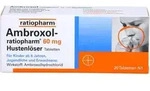 AMBROXOL-ratiopharm 60 mg Hustenl&ouml;ser Tabletten 20 St.