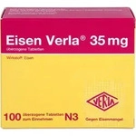 EISEN VERLA 35 mg &uuml;berzogene Tabletten 100 St.