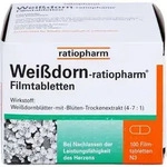 WEISSDORN-RATIOPHARM Filmtabletten 100 St.
