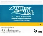 ZADITEN ophtha sine 0,25 mg/ml Augentr.Einzeldos. 20 St.