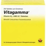 VITAGAMMA Vitamin D3 1.000 I.E. Tabletten 200 St.