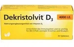 DEKRISTOLVIT D3 4000 I.E. Tabletten 30 St.