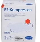 ES-KOMPRESSEN steril 10x10 cm 12fach Gro&szlig;packung 100 St.