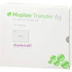 MEPILEX Transfer Ag Schaumverband 7,5x8,5 cm ster. 10 St.