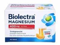 BIOLECTRA Magnesium 400 mg ultra Trinkgran.Orange 40 St.