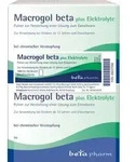 MACROGOL beta plus Elektrolyte Plv.z.H.e.L.z.Einn. 100 St.