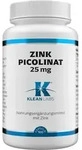 ZINKPICOLINAT 25 mg KLEAN LABS Kapseln 100 St.