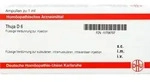 THUJA D 6 Ampullen 8 ml