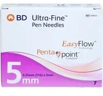 BD ULTRA-FINE Pen-Nadeln 5 mm 31 G 0,25 mm 7 St.