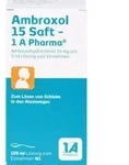 AMBROXOL 15 Saft-1A Pharma 100 ml