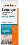 LACTULOSE-ratiopharm Sirup 200 ml