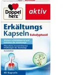PZN-DE 07091046, Queisser Pharma DOPPELHERZ Erk&auml;ltungskapseln Eukalyptus&ouml;l 40...