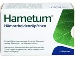 HAMETUM H&auml;morrhoiden Z&auml;pfchen 25 St.