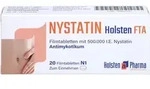 PZN-DE 00032537, Holsten Pharma NYSTATIN Holsten Filmtabletten 20 St., Grundpreis:
