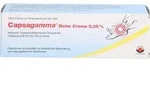 CAPSAGAMMA Dolor Creme 0,05% 100 g