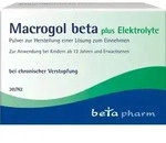 MACROGOL beta plus Elektrolyte Plv.z.H.e.L.z.Einn. 30 St.