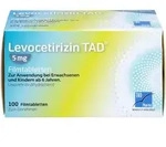 PZN-DE 09244910, TAD Pharma LEVOCETIRIZIN TAD 5 mg Filmtabletten 100 St., Grundpreis:
