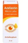 PZN-DE 15561394, AZELASTIN Micro Labs 0,5 mg/ml Augentropfen 6 ml, Grundpreis: &euro;