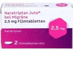 PZN-DE 18110634, JUTA Pharma NARATRIPTAN Juta bei Migr&auml;ne 2,5 mg Filmtabletten 2