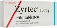 PZN-DE 18777775, EurimPharm Arzneimittel ZYRTEC 10 mg Filmtabletten 20 St.,