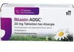 PZN-DE 19427468, Zentiva Pharma BILASTIN ADGC 20 mg Tabletten bei Allergie 20 St.,