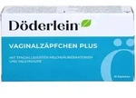 D&Ouml;DERLEIN Vaginalz&auml;pfchen Plus Milchs&auml;ure+Laktobaz 10 St.