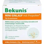 BEKUNIS Mini-Einlauf mit Propolax Klistiere 6 St.