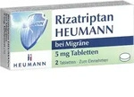 RIZATRIPTAN HEUMANN bei Migr&auml;ne 5 mg Tabletten 2 St.