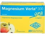 MAGNESIUM VERLA 300 Apfel Granulat 20 St.