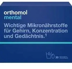 ORTHOMOL mental Granulat/Kapseln 30 Tage Kombip. 30 St.