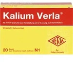 KALIUM VERLA Granulat Btl. 20 St.