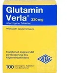 GLUTAMIN VERLA &uuml;berzogene Tabletten 100 St.