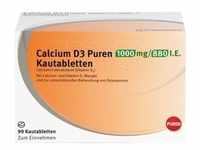 CALCIUM D3 Puren 1000 mg/880 I.E. Kautabletten 90 St.