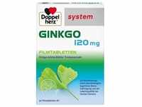 DOPPELHERZ Ginkgo 120 mg system Filmtabletten 30 St.