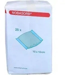 NOBASORB Saugkompressen 10x10 cm 25 St.