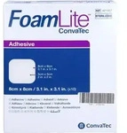 FOAM LITE ConvaTec adh&auml;siv PU-Schaumverb.8x8 cm 10 St.
