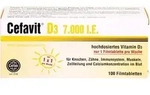 CEFAVIT D3 7.000 I.E. Filmtabletten 100 St.