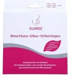 ELANEE Stilleinlagen Silber waschbar 2 St.