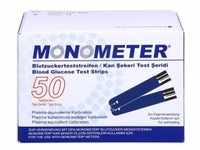 MONOMETER Blutzucker-Teststreifen P plasma-äquiva. 50 St.