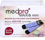 MEDPRO Maxi & mini Blutzucker-Teststreifen 50 St.