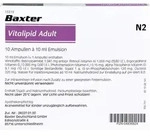 VITALIPID Adult Emulsion zur Infusion Ampullen 100 ml
