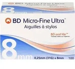 BD MICRO-FINE ULTRA Pen-Nadeln 0,25x8 mm 31 G 100 St.