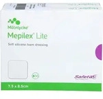 MEPILEX Lite Schaumverband 7,5x8,5 cm steril 10 St.