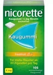 NICORETTE Kaugummi 4 mg freshfruit 105 St.